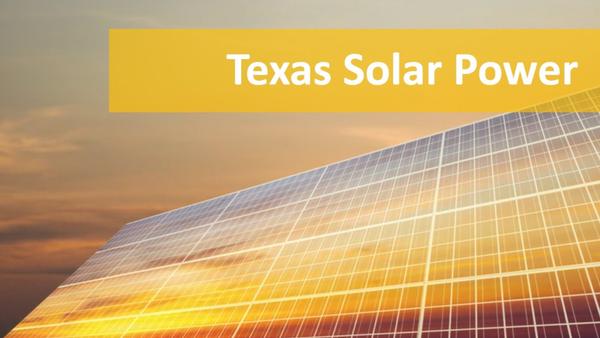 Texas Solar Power