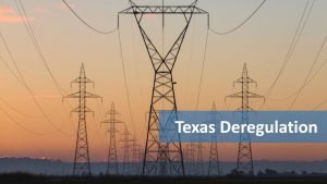 Texas Power Deregulation