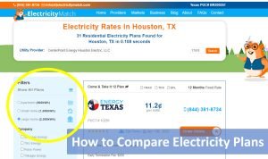 Compare Texas Electricity Plans